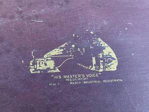 Vintage Victor Album Collection In Case
