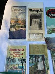 Vintage Minnesota Maps and Postcards