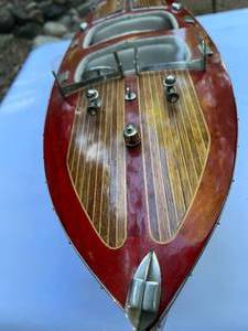 Amazing Wooden Boat Model with Stand