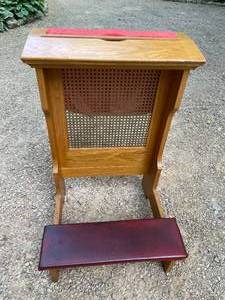 Vintage Wooden Alter Praying Kneeler