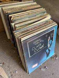 Assorted Vintage Record Albums