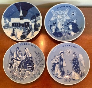7 Porsgrund Collectable Plates