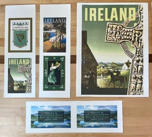 Irish Themed Print Grouping