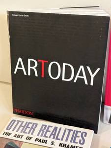 Assorted Art Themed Coffee Table Books