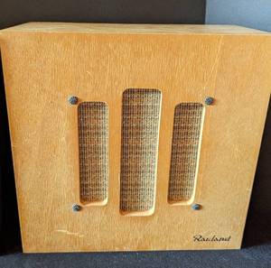 Pair of Rauland Classroom Wall Speakers