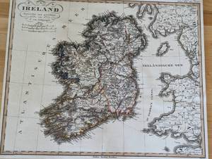Vintage Style Maps of Ireland