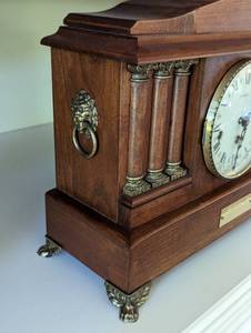 Wooden Emperor Mantle Clock