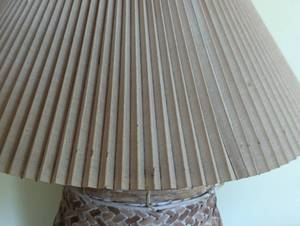 Decorative Wicker Table Lamp