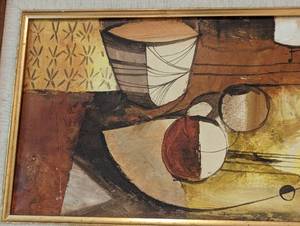 Mid Century Still Life Painting by Muchado