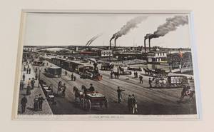 Framed Vintage Print Set of St. Louis