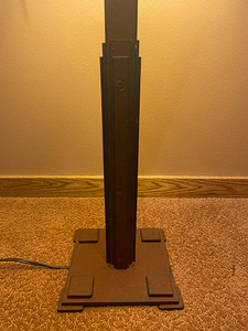 lot 64 image: Rustic Lamp, approximately 31 tall