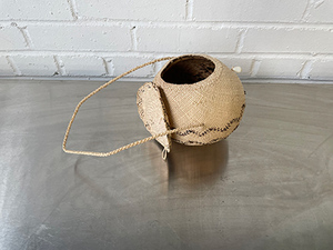 lot 152 image: Hanging Gourd Basket