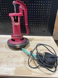Hand Pump with Electric Pump Attached