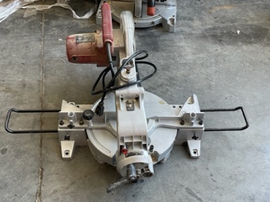 10 Sliding Compound Miter Saw Mounted