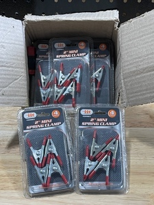 2 Mini Spring Clamps