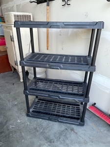 Plastic Shelving Unit