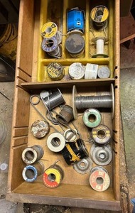 lot 37 image: Drawer full of Welding Materials
