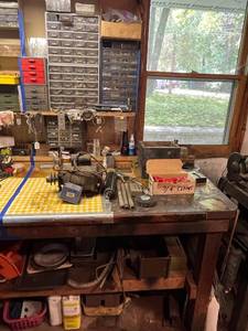 lot 43 image: Work Bench Lot #1 Contents