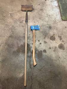 lot 52 image: Vintage Tools including Axe