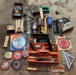 lot 72 image: Carpenters Tool Lot #1
