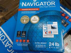 lot 243 image: 5000 Navigator 8 12 x 11 White Co...