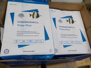 lot 253 image: 3500 White Sheets Hammermill 8 12 ...