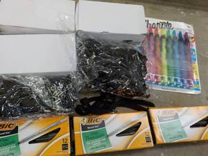 lot 260 image: 500 Lanyards, Sharpies and Pens...