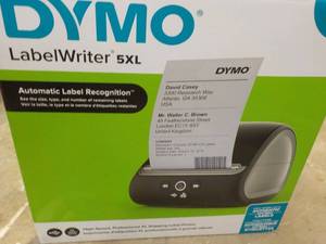 lot 262 image: DYMO LabelWriter 5XL...