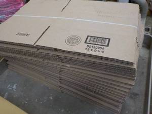 lot 268 image: 25 boxes 12 x 9 x 4...