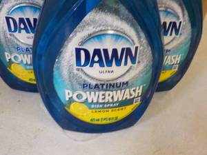 lot 299 image: 3 ct 16 oz Bottles Dawn Platinum Po...