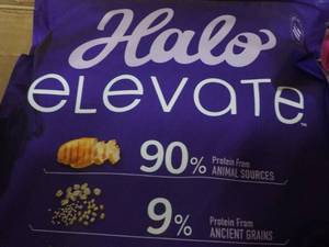 lot 319 image: 20 lb Bag Halo Elevate Puppy Food...