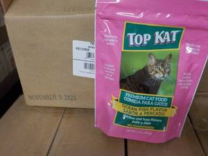 lot 343 image: 10 ct 15 oz Bags Top Kat Premium Ca...