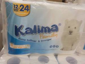 lot 350 image: 48 Rolls Kalima 2 Ply Toilet Paper...