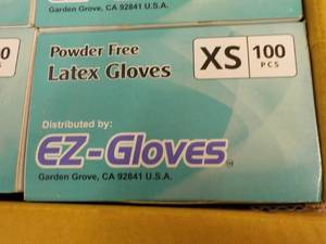lot 377 image: Case of 1000 Powder Free Latex Glov...