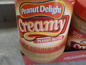 lot 394 image: 6 count 40 g Peanut Delight Creamy ...