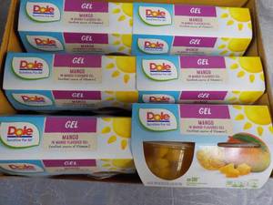 lot 61 image: 6 - 4 packs 4.3 oz Dole Mango in Ma...