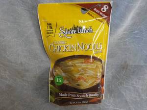 lot 120 image: 6 ct Shore Lunch Chicken Noodle Sou...