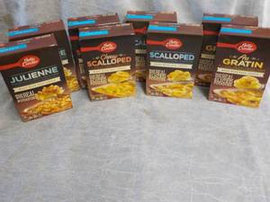 lot 148 image: 8 Boxes Betty Crocker Potatoes Meal...