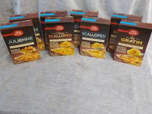 lot 151 image: 8 Boxes Betty Crocker Potatoes Meal...