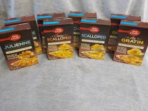 lot 153 image: 8 Boxes Betty Crocker Potatoes Meal...
