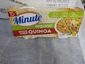 lot 165 image: 8 - 8 oz Minute Organic White and R...