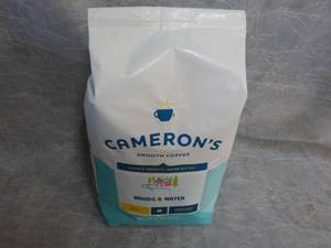 lot 198 image: Camerons 32 oz Bag Whole Bean Ligh...