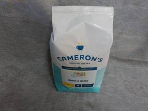 lot 201 image: Camerons 32 oz Bag Whole Bean Ligh...