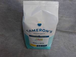 lot 204 image: Camerons 32 oz Bag Whole Bean Ligh...