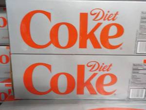 lot 212 image: 2 - 12 packs Diet Coke past best d...