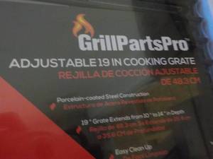 lot 234 image: 8 Grill Parts Pro Adjustable 19 Co...
