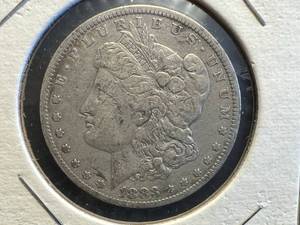 1883 O Morgan Silver Dollar