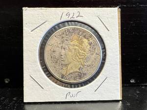 1922 Peace Silver Dollar