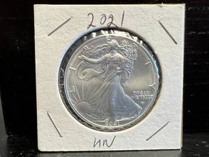 2021 Walking Liberty 1 oz Silver Coin