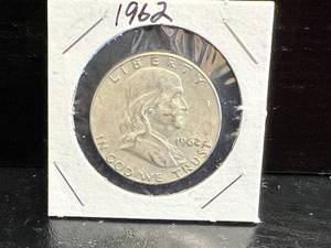 1962 D Franklin Half Dollar